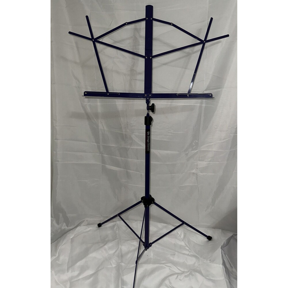On-Stage SM7122PB Compact Sheet Music Stand with Bag Purple